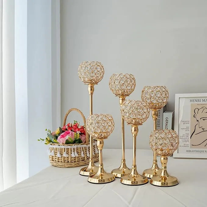 Castiçais de Velas Decorativos - Casa & Coza