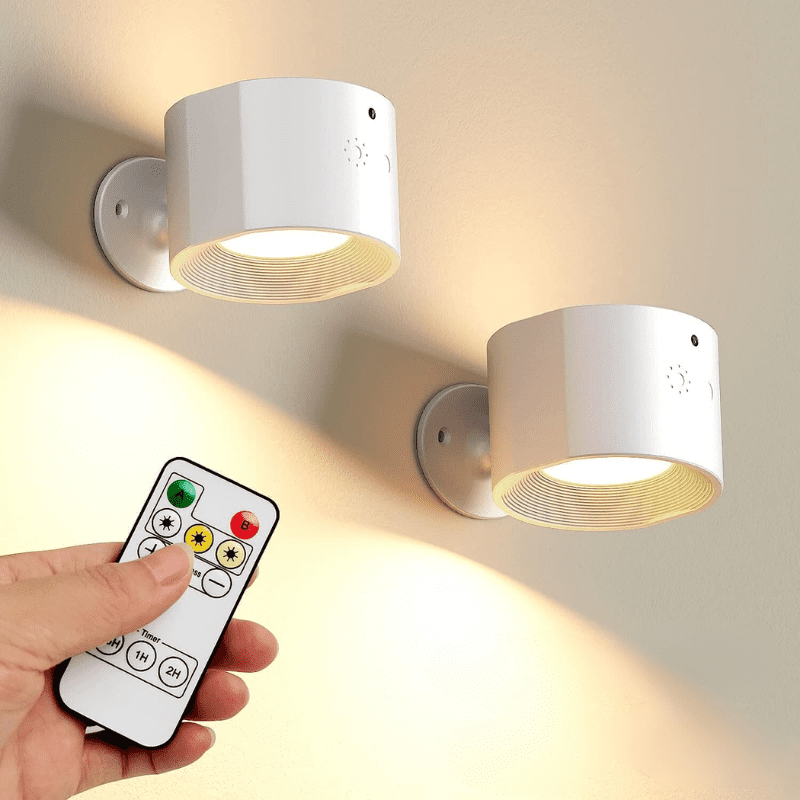 Arandela de Parede Interna LED Bifocal Sem Fio Casa & Coza