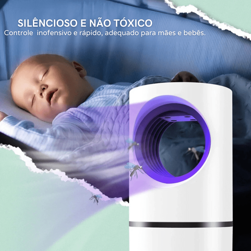 Armadilha Para Mosquito Elétrica Luz Ultravioleta Casa & Coza