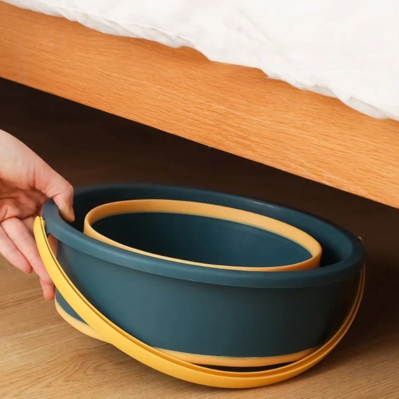 Balde Retrátil com Alça Balde Dobrável 10L/17L Casa & Coza