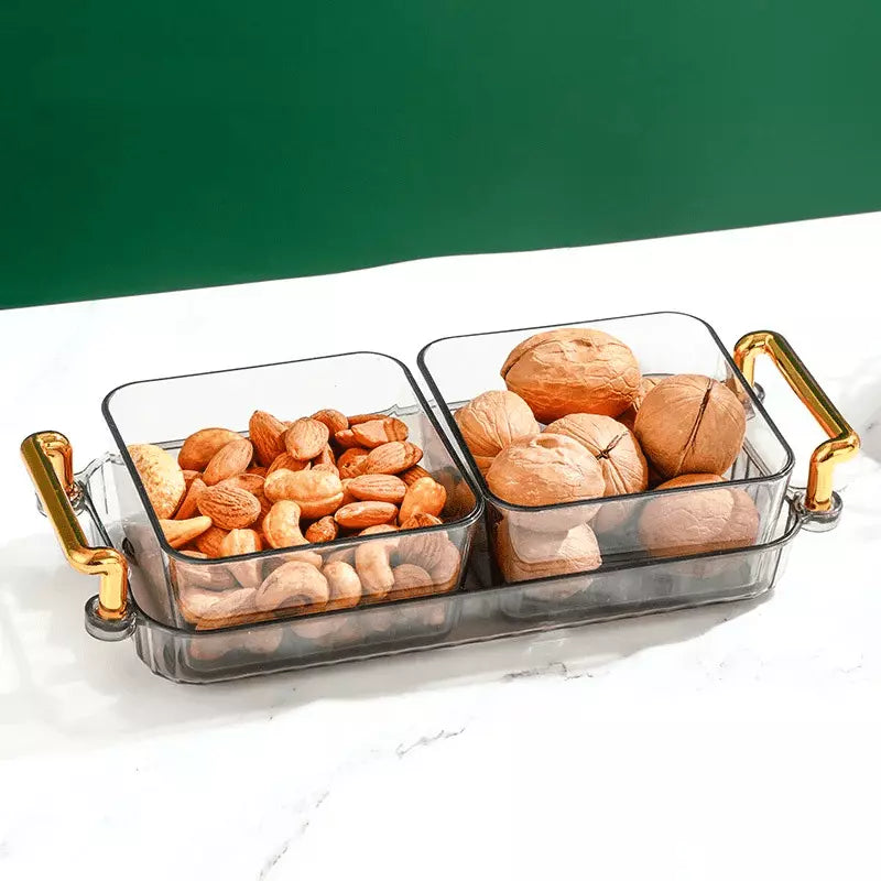 Bandeja de Lanche Multifuncional com Potes de Armazenamento Casa & Coza