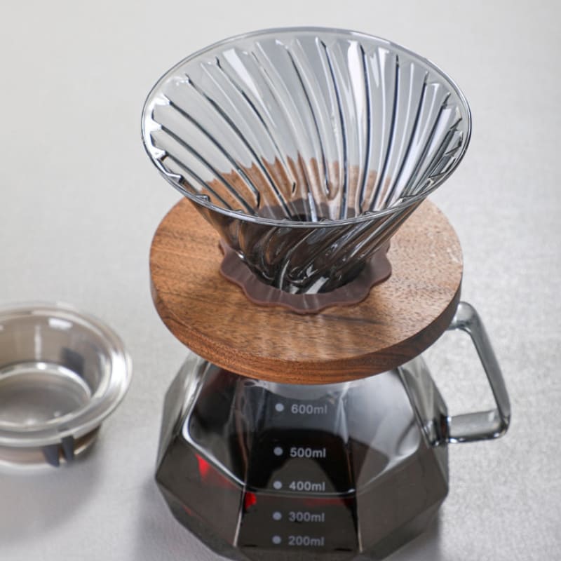 Bule de Café Vidro Borossilicato Coador de Café Hario V60 Casa & Coza