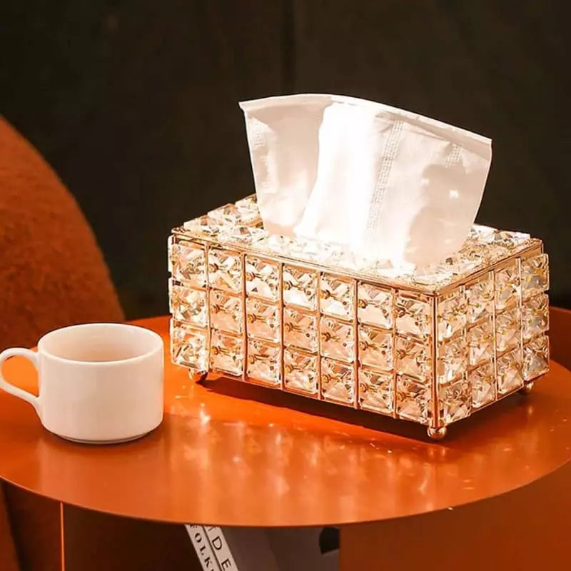 Caixa Porta Lenço Umedecido e Lenço de Papel de Luxo Casa & Coza