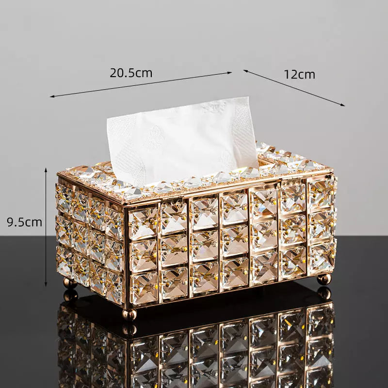 Caixa Porta Lenço Umedecido e Lenço de Papel de Luxo Casa & Coza