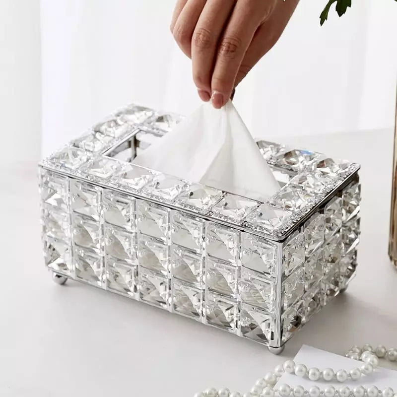 Caixa Porta Lenço Umedecido e Lenço de Papel de Luxo Casa & Coza