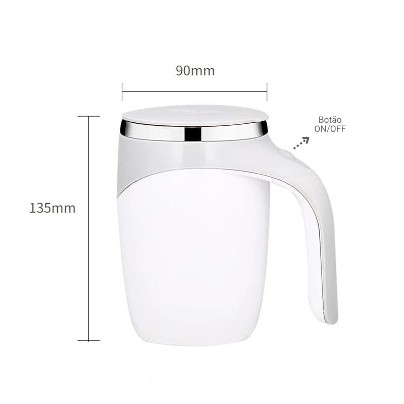Caneca Térmica Mixer de Inox Portátil Casa & Coza