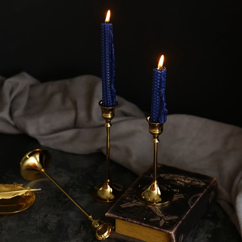 Castiçais Suporte de Velas Retro Decorativos Casa & Coza