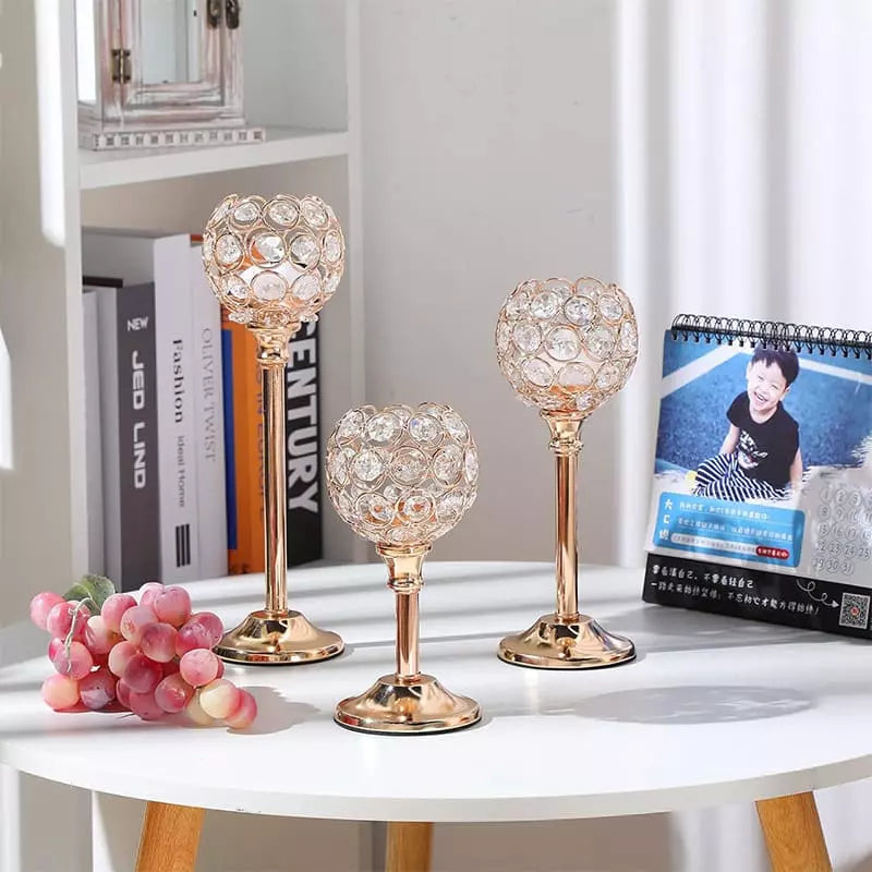 Castiçais Suporte de Velas de Luxo Decorativos Casa & Coza
