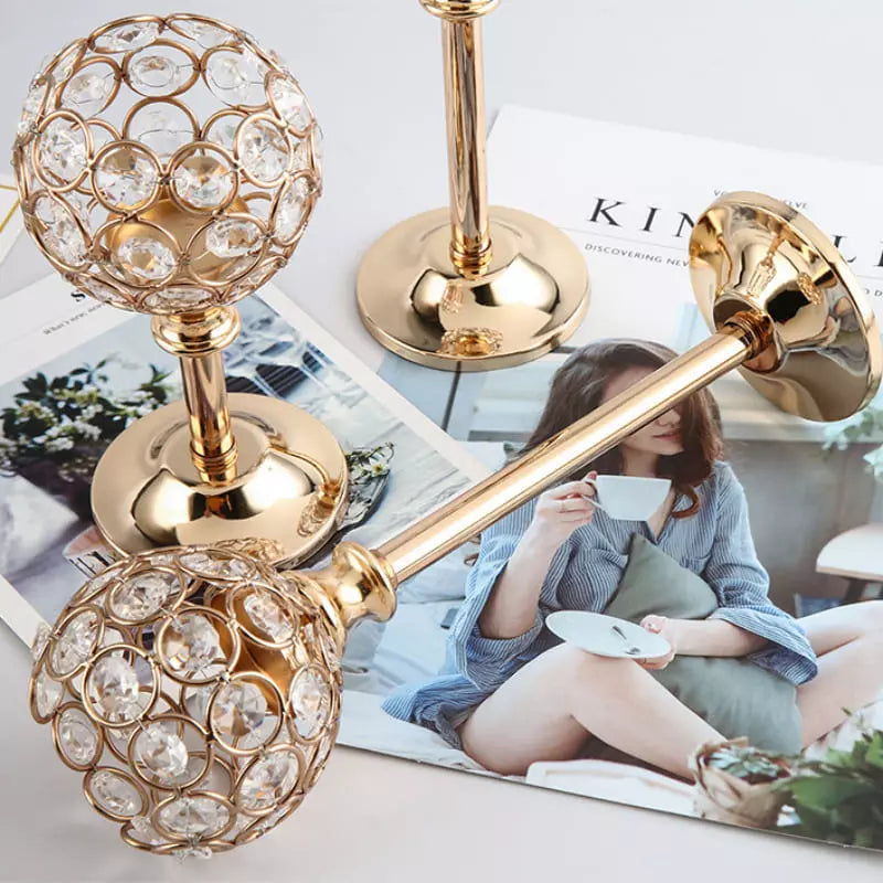 Castiçais Suporte de Velas de Luxo Decorativos Casa & Coza