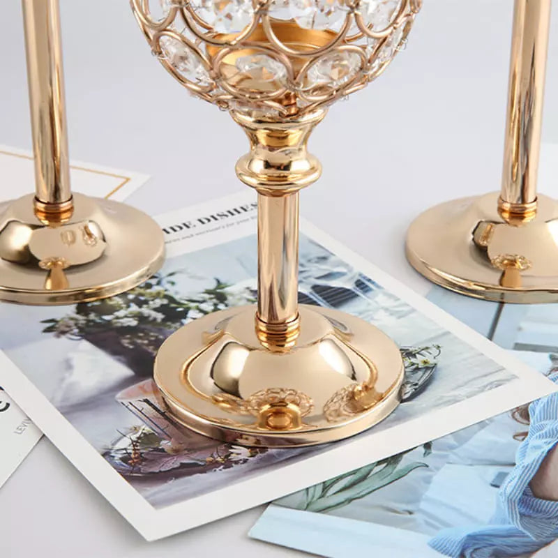 Castiçais Suporte de Velas de Luxo Decorativos Casa & Coza
