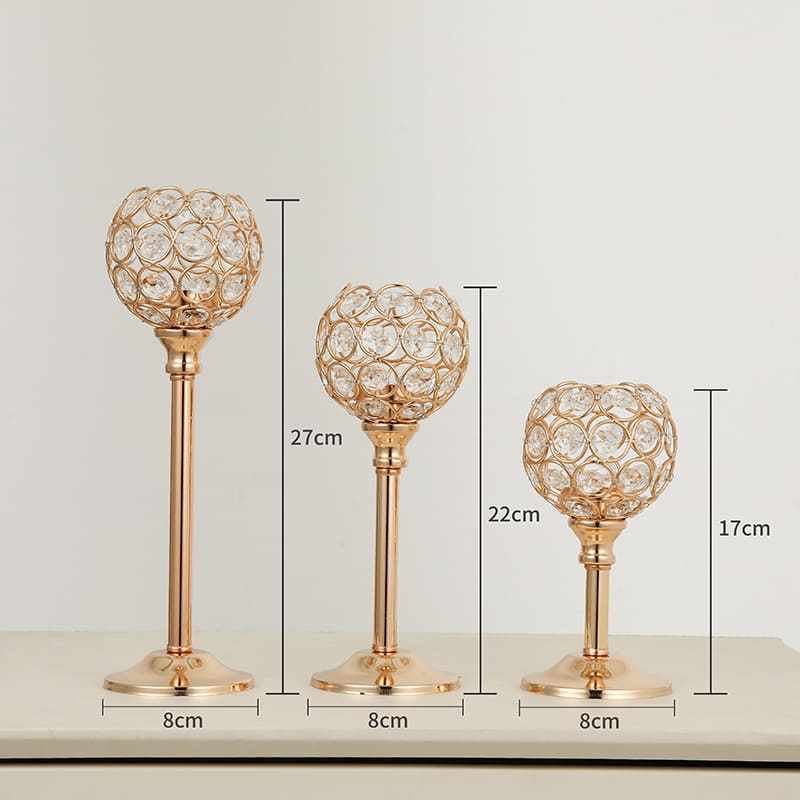 Castiçais Suporte de Velas de Luxo Decorativos Casa & Coza