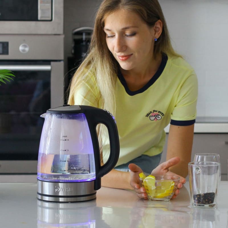 Chaleira Elétrica 2L Borossilicato 110v/220v Casa & Coza