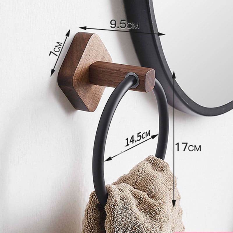 Conjunto Suporte para Banheiro Porta Toalha Banheiro Casa & Coza