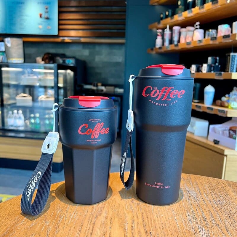 Copo Térmico com Tampa BPA Free Premium Casa & Coza