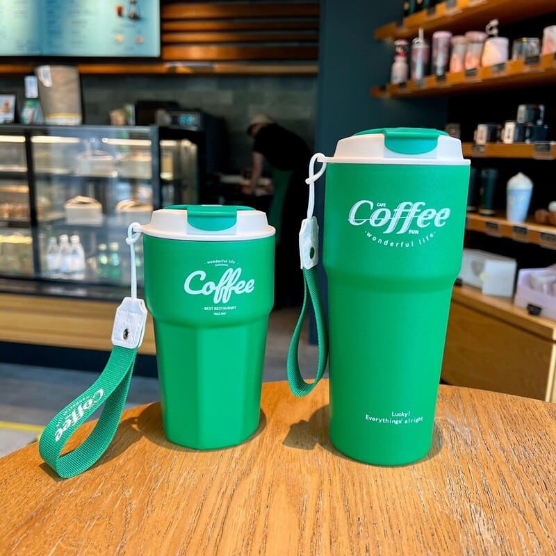 Copo Térmico com Tampa BPA Free Premium Casa & Coza