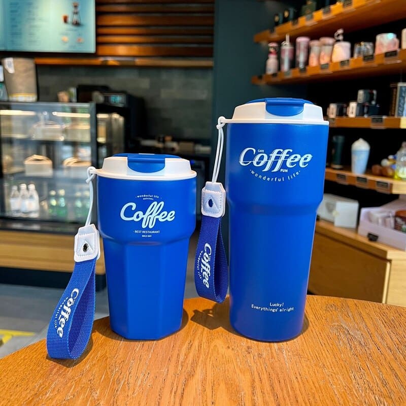 Copo Térmico com Tampa BPA Free Premium Casa & Coza
