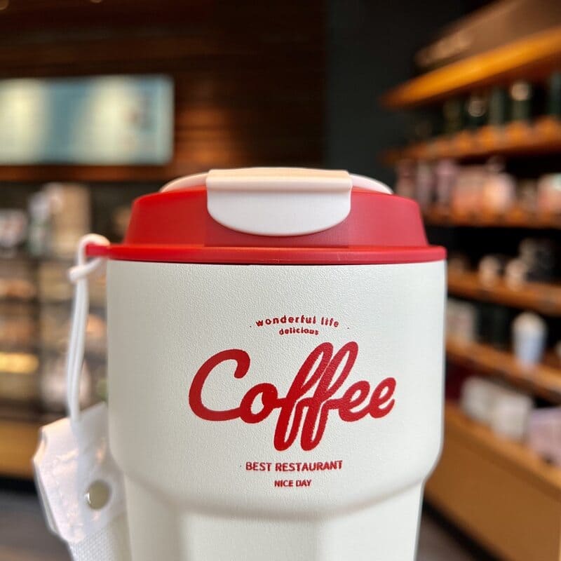 Copo Térmico com Tampa BPA Free Premium Casa & Coza