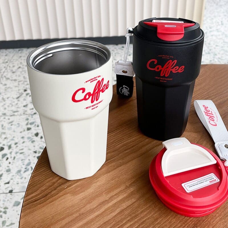 Copo Térmico com Tampa BPA Free Premium Casa & Coza