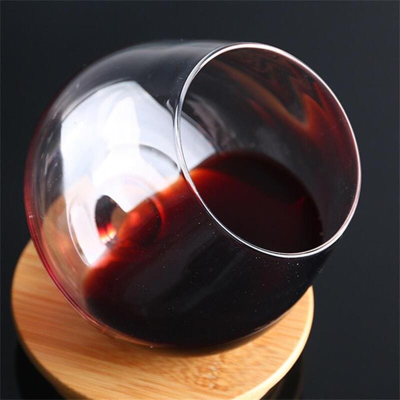 Copo de Whisky Cristal Barriga Rotativo Bar em Casa