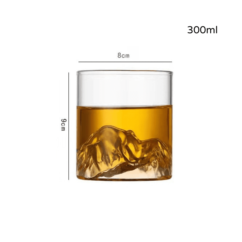 Copo de Whisky Cristal Drinks Iceberg Bar em Casa Casa & Coza