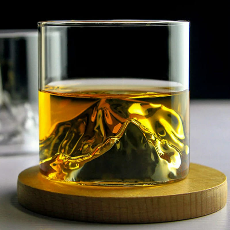 Copo de Whisky Cristal Drinks Iceberg Bar em Casa Casa & Coza
