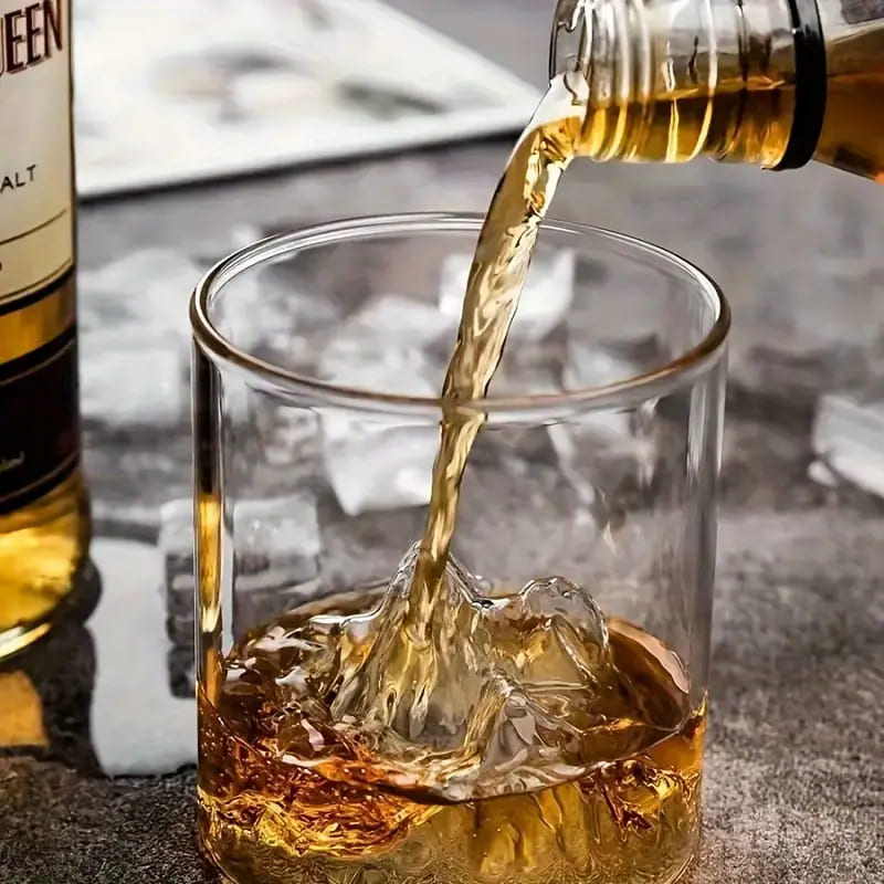 Copo de Whisky Cristal Drinks Iceberg Bar em Casa Casa & Coza