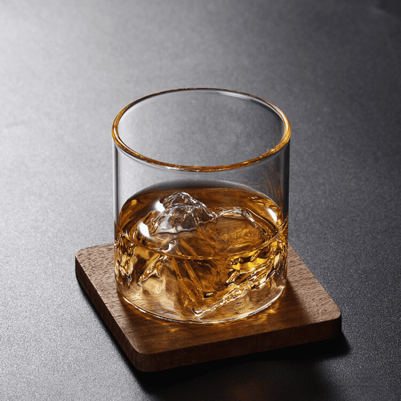 Copo de Whisky Cristal Drinks Iceberg Bar em Casa Casa & Coza