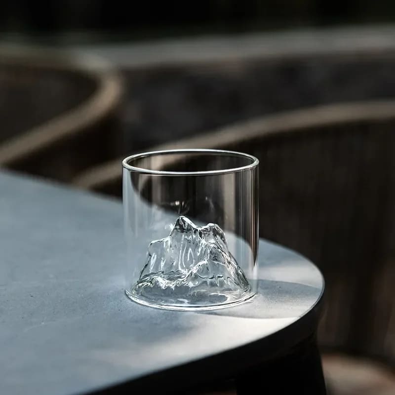 Copo de Whisky Cristal Drinks Iceberg Bar em Casa Casa & Coza