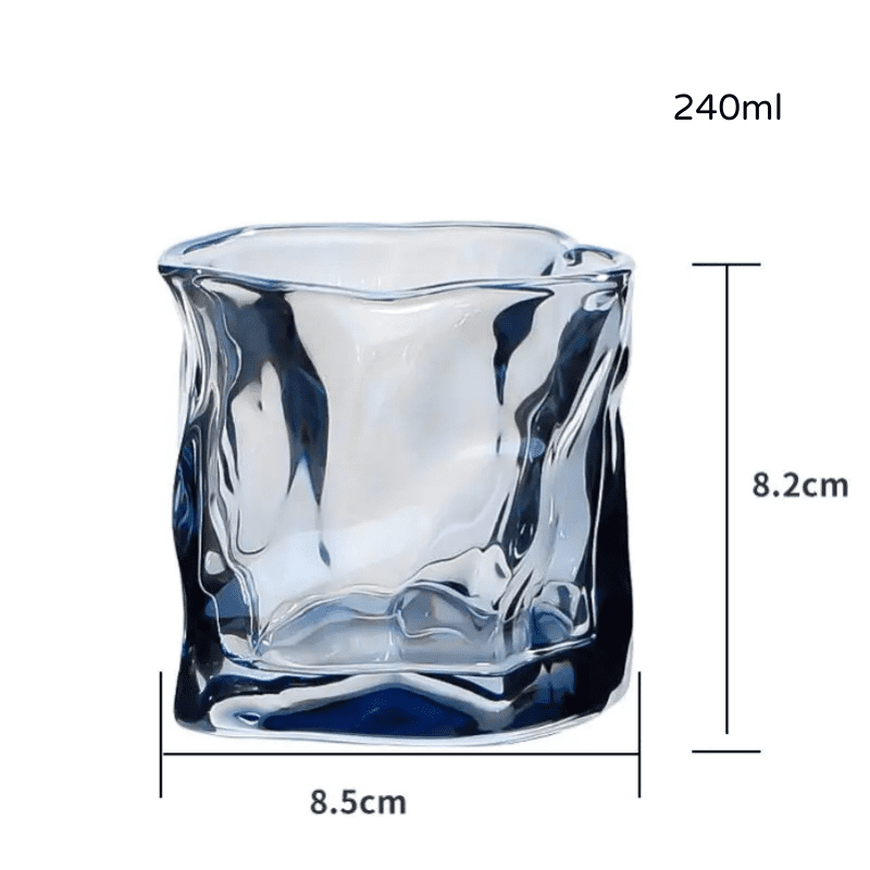 Copo de Whisky Cristal Drinks Irregular Bar em Casa Casa & Coza