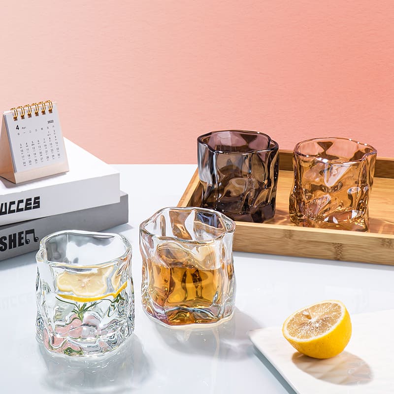 Copo de Whisky Cristal Drinks Irregular Bar em Casa Casa & Coza