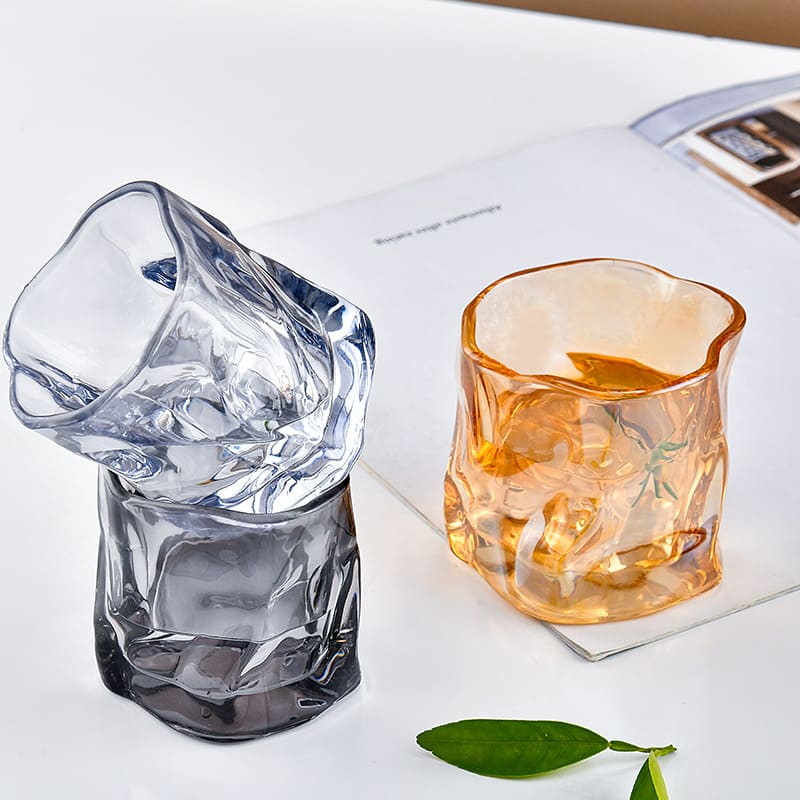 Copo de Whisky Cristal Drinks Irregular Bar em Casa Casa & Coza