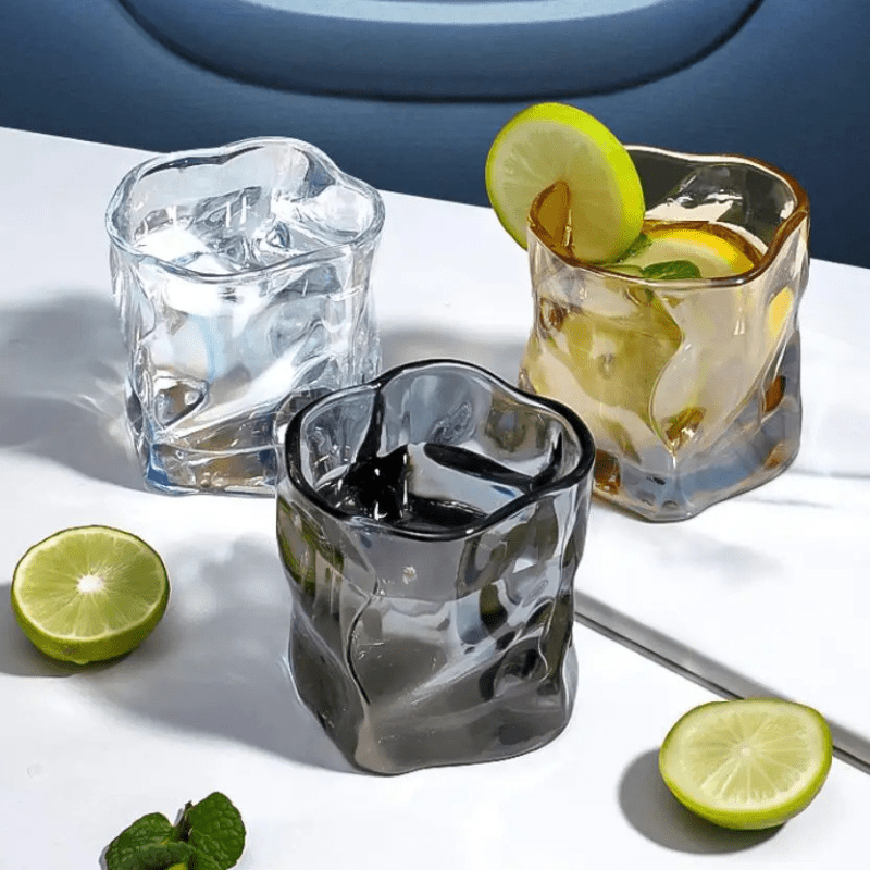 Copo de Whisky Cristal Drinks Irregular Bar em Casa Casa & Coza