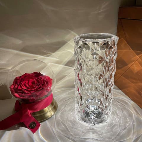 Luminária de Mesa Led Sem Fio 3-16 Cores Premium Casa & Coza Rose™