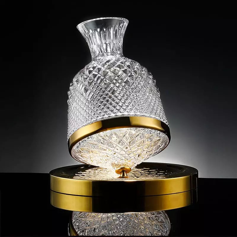Decanter de Vinho Recipiente de Vidro Cristal Decantador Casa & Coza