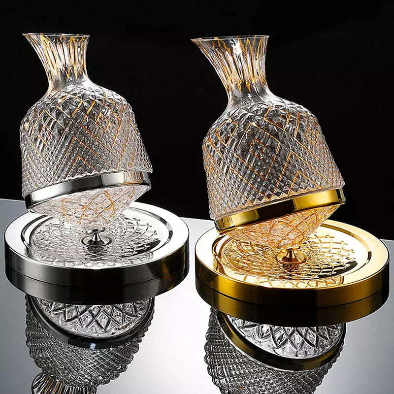Decanter de Vinho Recipiente de Vidro Cristal Decantador Casa & Coza