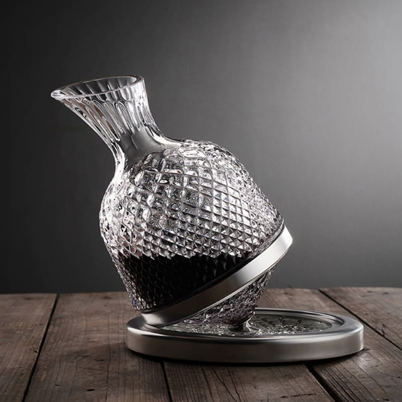 Decanter de Vinho Recipiente de Vidro Cristal Decantador Casa & Coza