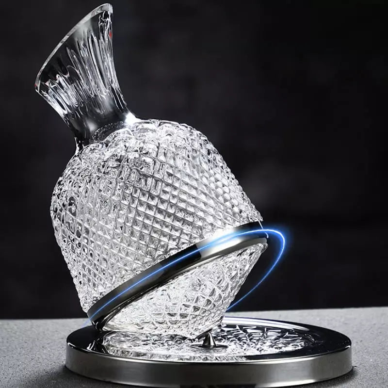 Decanter de Vinho Recipiente de Vidro Cristal Decantador Casa & Coza