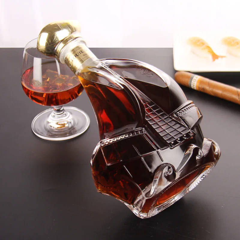 Decanter de Vinho Whisky Vidro Caravela Bar em Casa