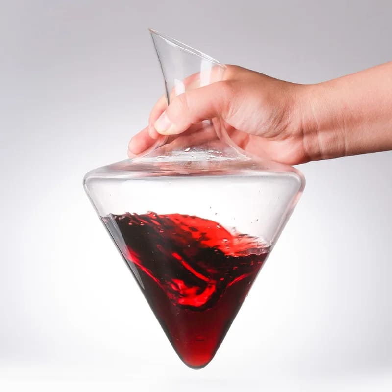Decanter de Vinho e Whisky Balde de Gelo Vidro Bar Casa & Coza