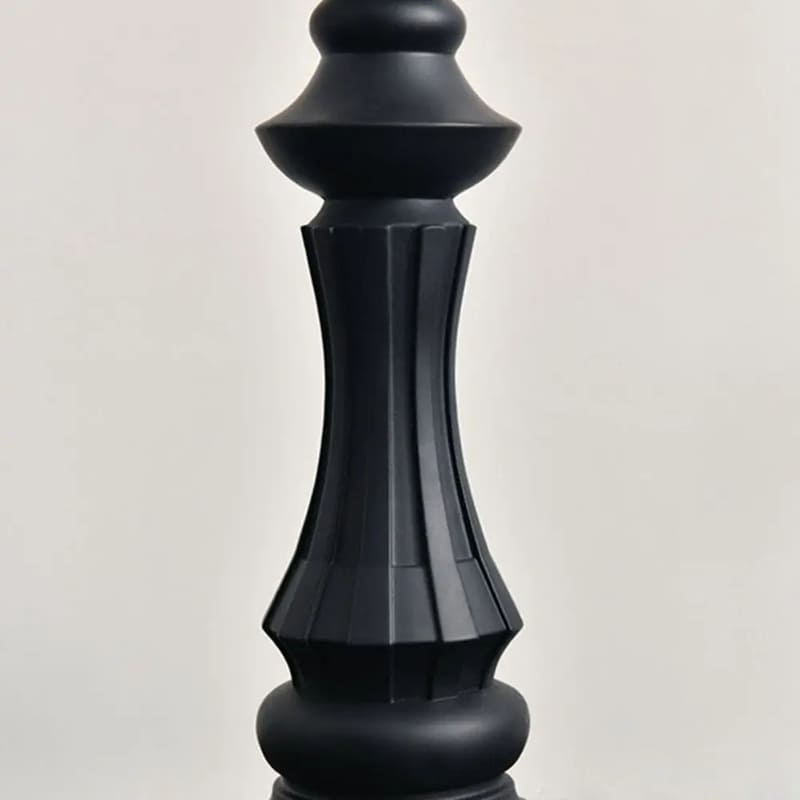 Decoração de Mesa Resina Estátua Peças de Xadrez Casa & Coza
