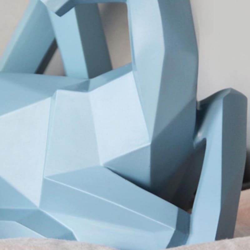 Decoração de Mesa de Resina Estátua Cervo 2 Peças Casa & Coza
