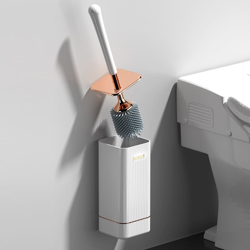 Escova Sanitária Silicone com Suporte Casa & Coza