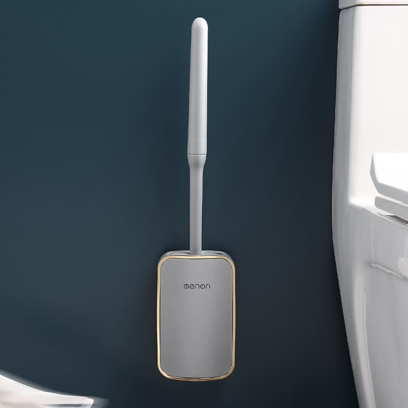 Escova Sanitária para Banheiro Silicone com Suporte Casa & Coza