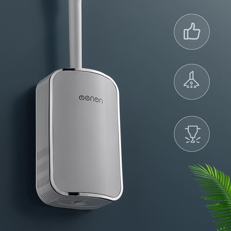 Escova Sanitária para Banheiro Silicone com Suporte Casa & Coza