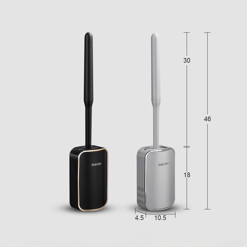 Escova Sanitária para Banheiro Silicone com Suporte Casa & Coza