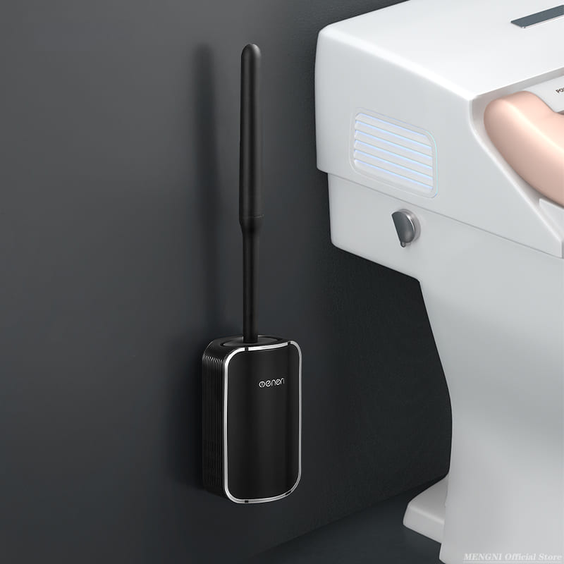 Escova Sanitária para Banheiro Silicone com Suporte Casa & Coza