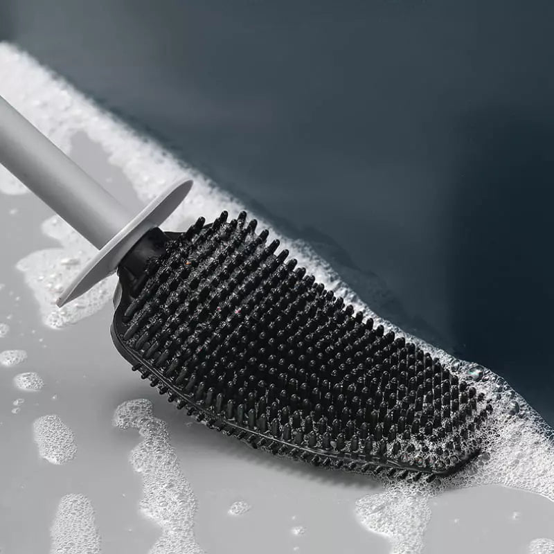 Escova Sanitária para Banheiro Silicone com Suporte Casa & Coza
