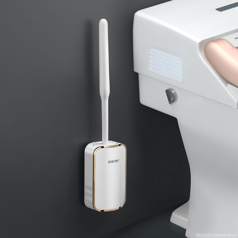 Escova Sanitária para Banheiro Silicone com Suporte Casa & Coza