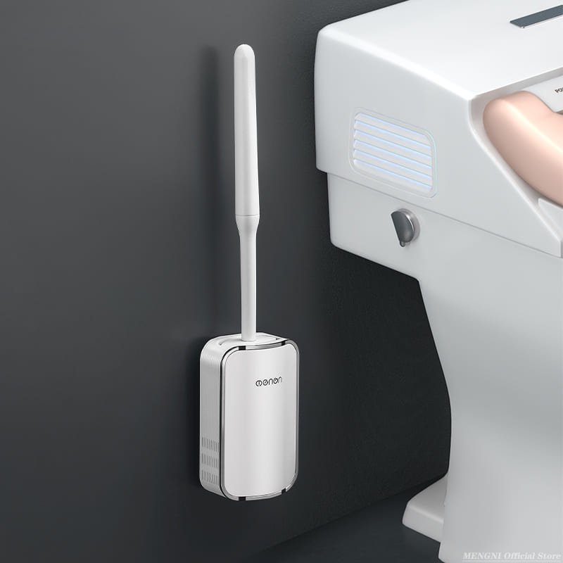 Escova Sanitária para Banheiro Silicone com Suporte Casa & Coza