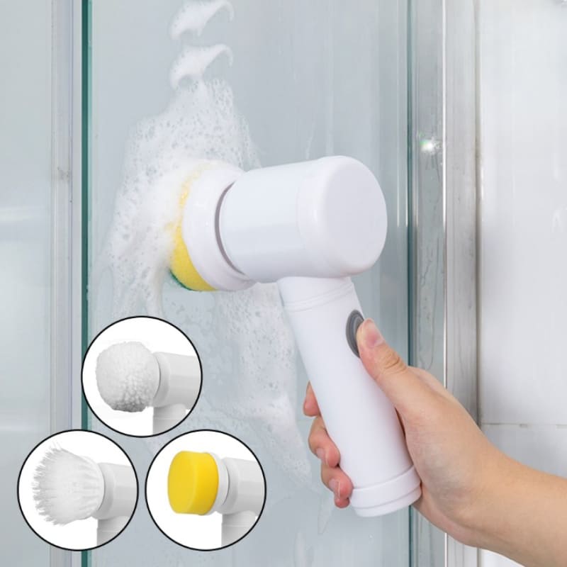 Escova de Limpeza Elétrica Multiuso Rotativa Casa & Coza